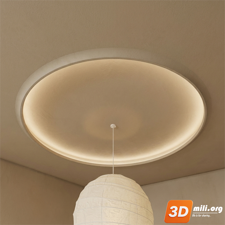 Ceiling Decoration Skp Files